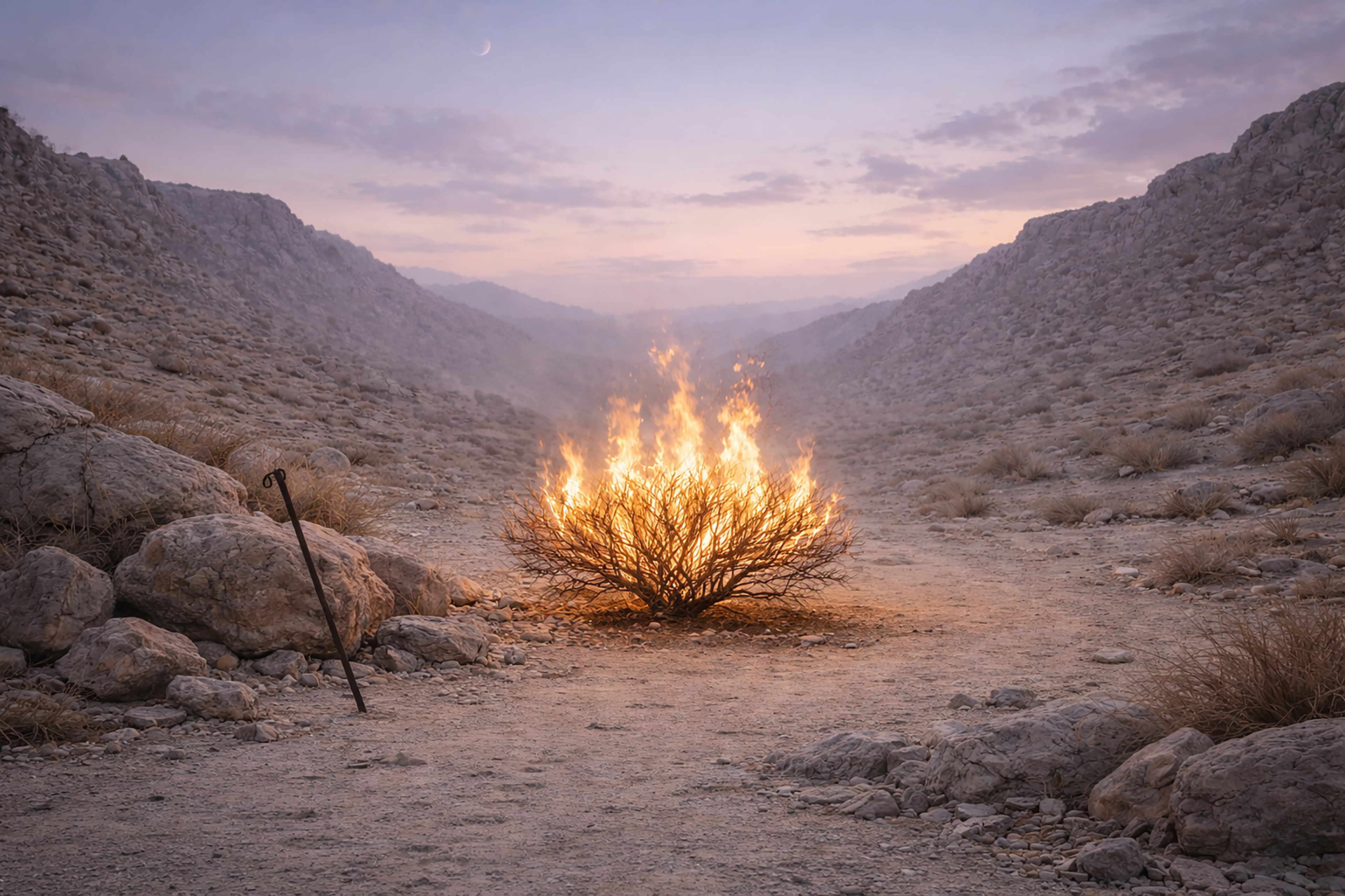 The burning bush
